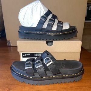 Dr. Martens Blair’s Leather Slide Sandals